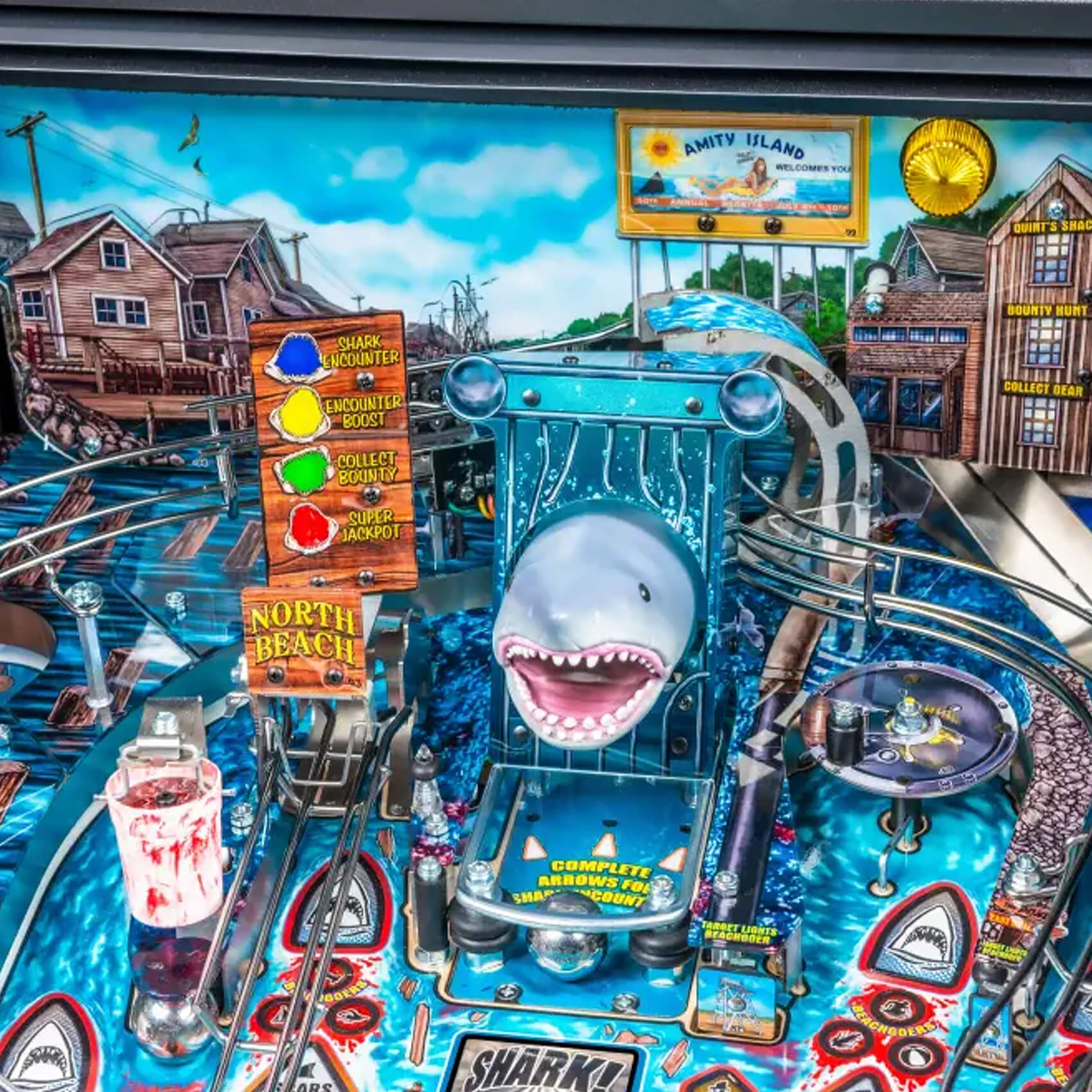 Stern Jaws Pro Pinball Machine Liberty Games