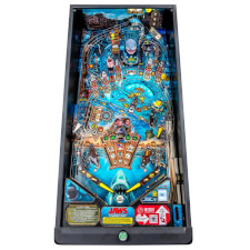 The Stern Jaw Pro Pinball Machine Playfield.