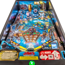 The Stern Jaw Pro Pinball Machine Cabinet.
