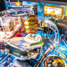 The Stern Jaw Premium Pinball Machine Playfield Details.