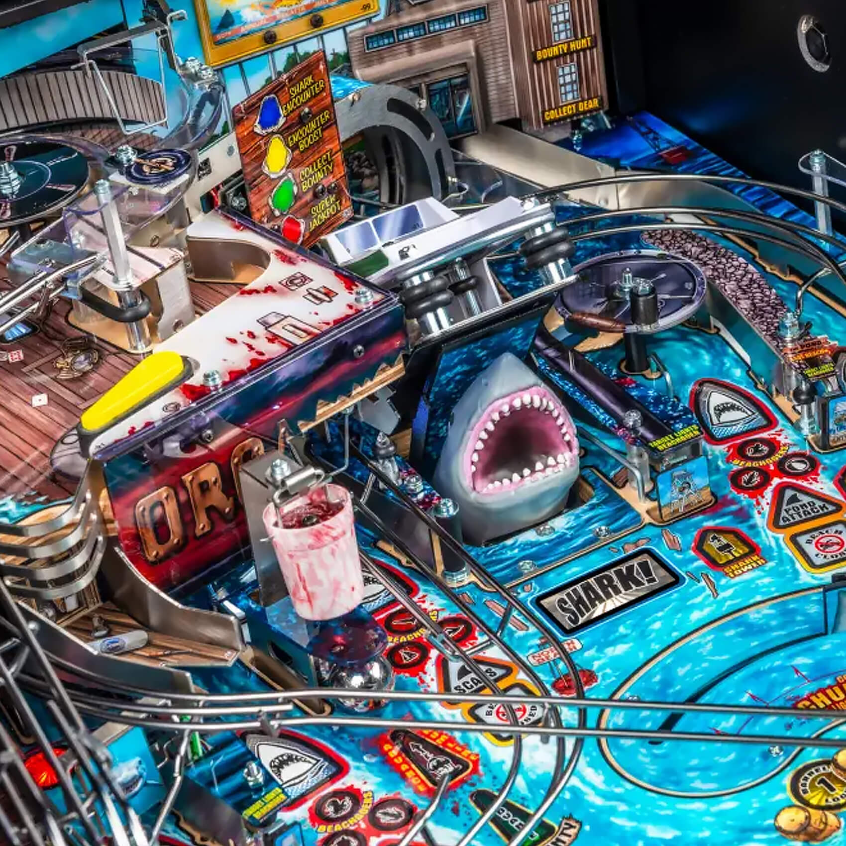 Stern Jaws Premium Pinball Machine Liberty Games