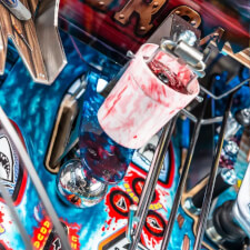 The Stern Jaws LE Pinball Machine Playfield Details.