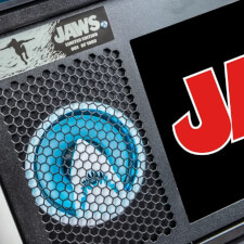 The Stern Jaws LE Pinball Machine Speaker.