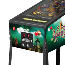 The plunger on the AtGames Addams Family pinball.