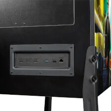Ports and sockets on the Addams Family pinball