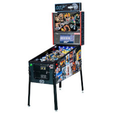 The Stern James Bond 007 60th Anniversary pinball machine.