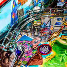 Stern Jurassic Park 30th Anniversary Edition pinball features.