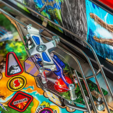 Stern Jurassic Park 30th Anniversary Edition pinball features.