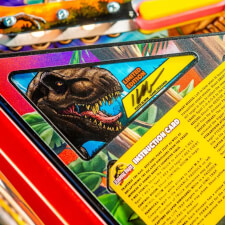 Stern Jurassic Park 30th Anniversary Edition pinball features.