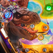 Stern Jurassic Park 30th Anniversary Edition pinball features.
