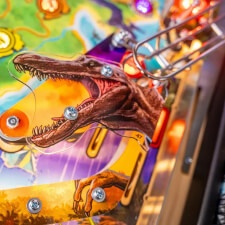 Stern Jurassic Park 30th Anniversary Edition pinball features.