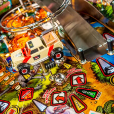 Stern Jurassic Park 30th Anniversary Edition pinball features.
