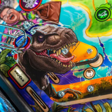 Stern Jurassic Park 30th Anniversary Edition pinball features.
