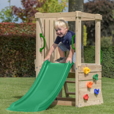 Kid playing in the Mari Small Playground.