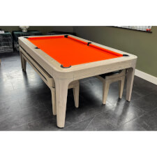 The Malta pool & dining table.