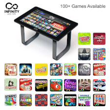 Games included with the Infinity Table.