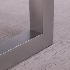 The Marseille slate bed pool dining table leg.