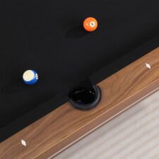 The Marseille slate bed pool dining pocket.