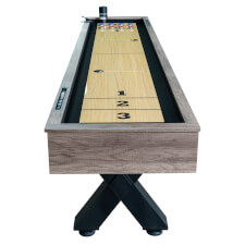The X-Glide shuffleboard table.