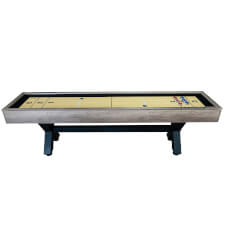 The X-Glide shuffleboard table.