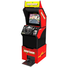 The A1Up Ridge Racer arcade machine.