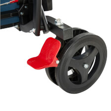 The Quickfold Indoor 18 tennis table wheel.