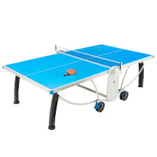 The Quickfold Advance Outdoor tennis table.