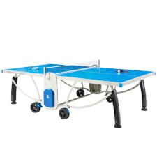 The Quickfold Advance Outdoor tennis table.