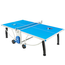 The Quickfold Advance Outdoor tennis table.