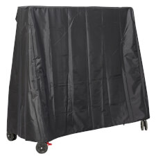 The Tekscore Indoor table cover fitted.