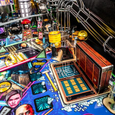 The John Wick Pro Pinball Machine playfield features.
