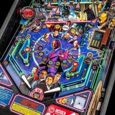 The John Wick Pro Pinball Machine playfield features.