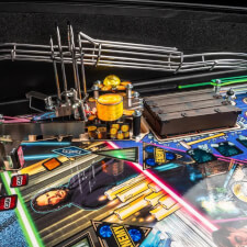 The John Wick Premium Pinball Machine playfield features.