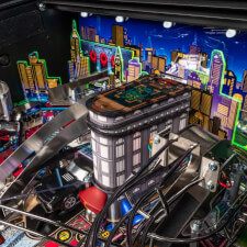 The John Wick Premium Pinball Machine playfield features.