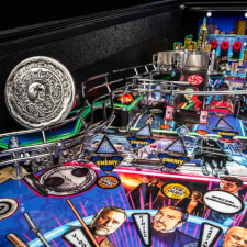 The John Wick Premium Pinball Machine playfield features.