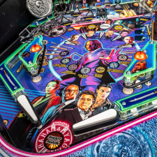 The John Wick Premium Pinball Machine playfield features.