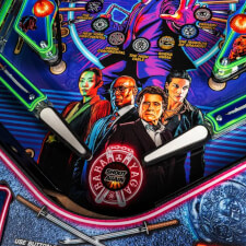 The John Wick Premium Pinball Machine playfield features.