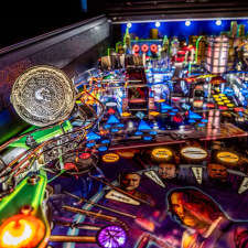 The John Wick Premium Pinball Machine playfield features.