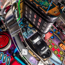 The John Wick Premium Pinball Machine playfield features.