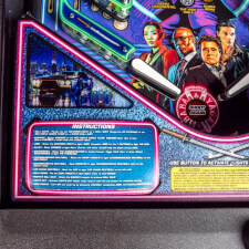 The John Wick Premium Pinball Machine playfield features.