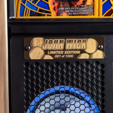 The John Wick Limited Edition Pinball Machine batch.
