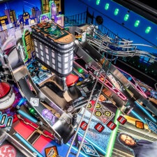 The John Wick Limited Edition Pinball Machine playfield features.