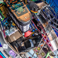 The John Wick Limited Edition Pinball Machine playfield features.