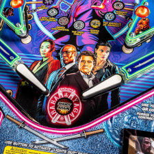 The John Wick Limited Edition Pinball Machine playfield features.