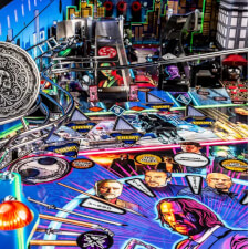 The John Wick Limited Edition Pinball Machine playfield features.
