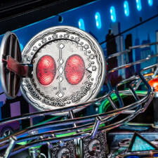 The John Wick Limited Edition Pinball Machine playfield features.