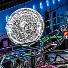 The John Wick Limited Edition Pinball Machine playfield features.