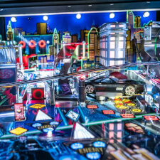 The John Wick Limited Edition Pinball Machine playfield features.