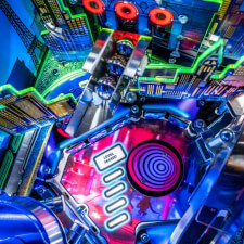 The John Wick Limited Edition Pinball Machine playfield features.