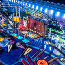 The John Wick Limited Edition Pinball Machine playfield features.